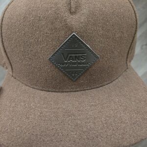 Vans Brown Wool Patch Snapback